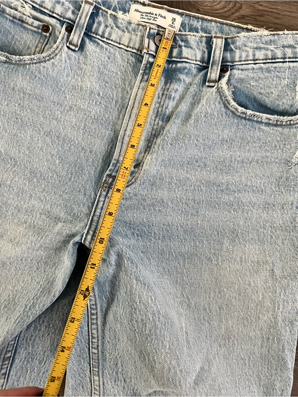 Abercrombie & Fitch 90’s Straight Ultra High Rise Jeans - Picture 4 of 6